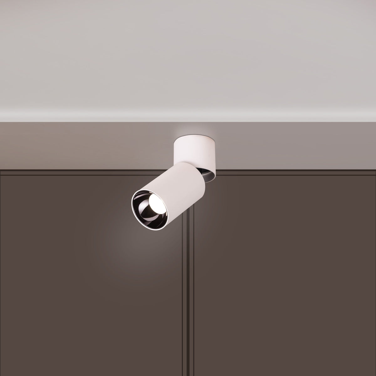White Teak Stratosphere 20W Surface LED COB Downlight 4000K