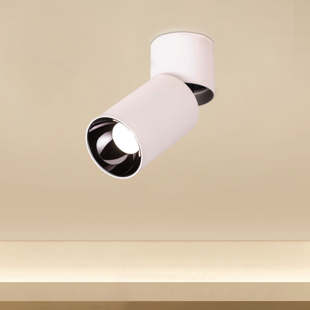 White Teak Stratosphere 20W Surface LED COB Downlight 4000K