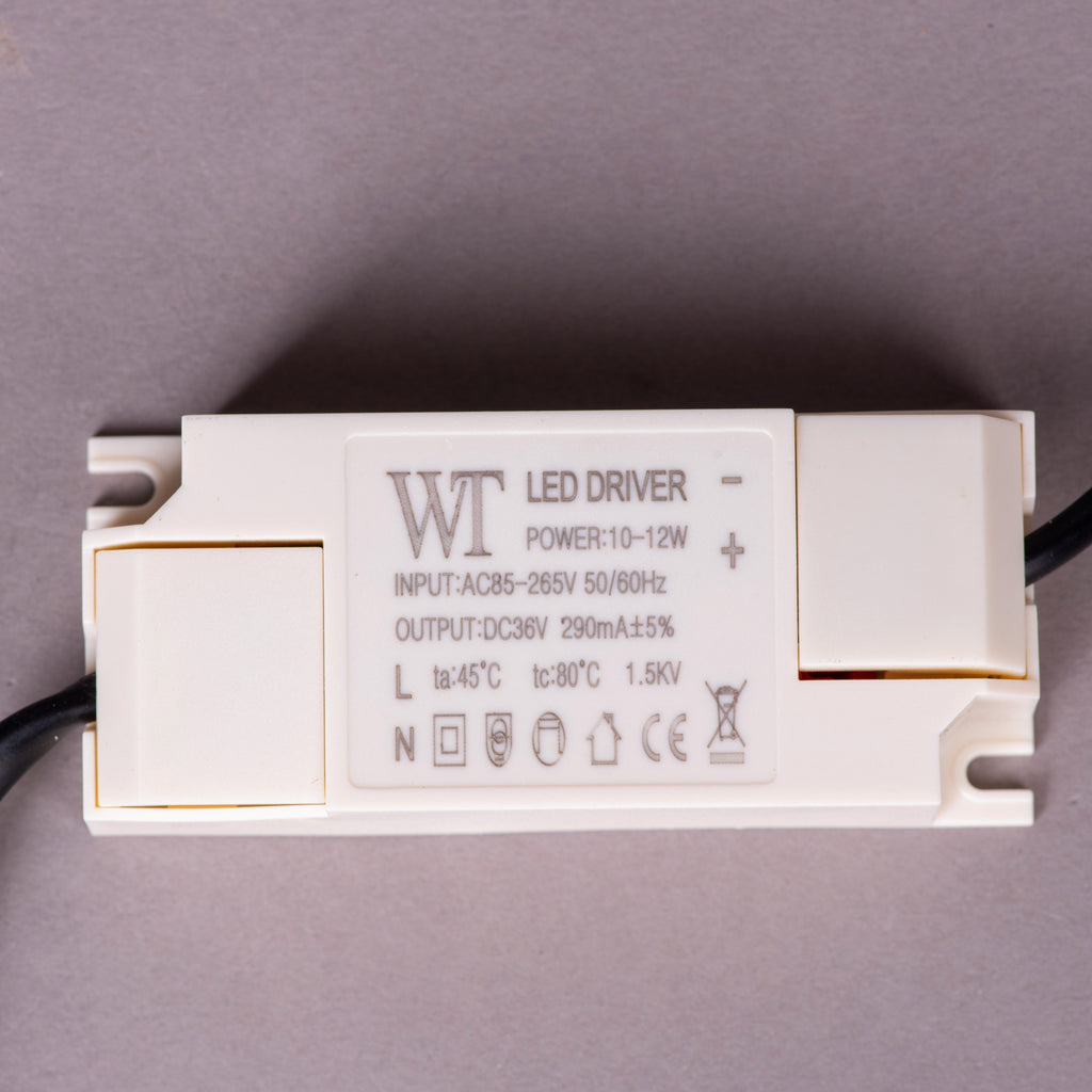 White Teak Pollux 10W LED COB Recessed Downlight Warm White