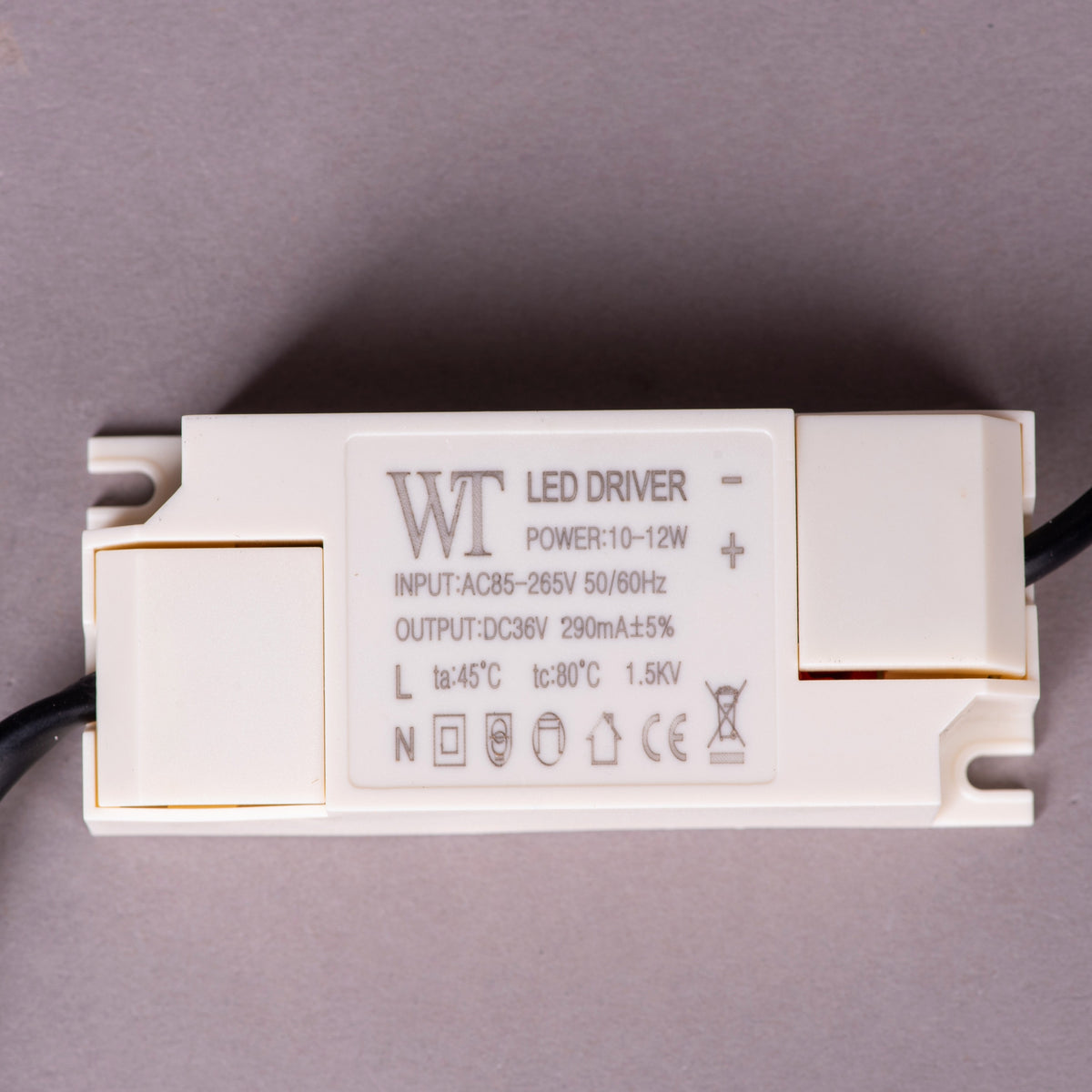 White Teak Pollux 10W LED COB Recessed Downlight Warm White