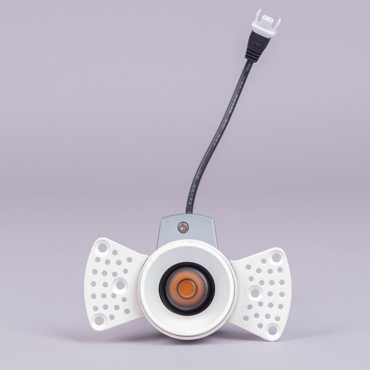 White Teak Pandora 8W LED COB Recessed Downlight 3000K