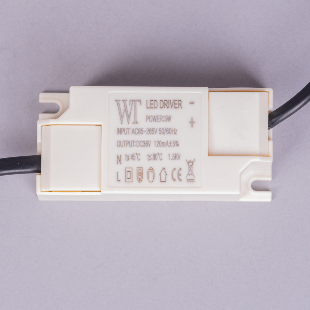 White Teak Pandora 8W LED COB Recessed Downlight Warm White