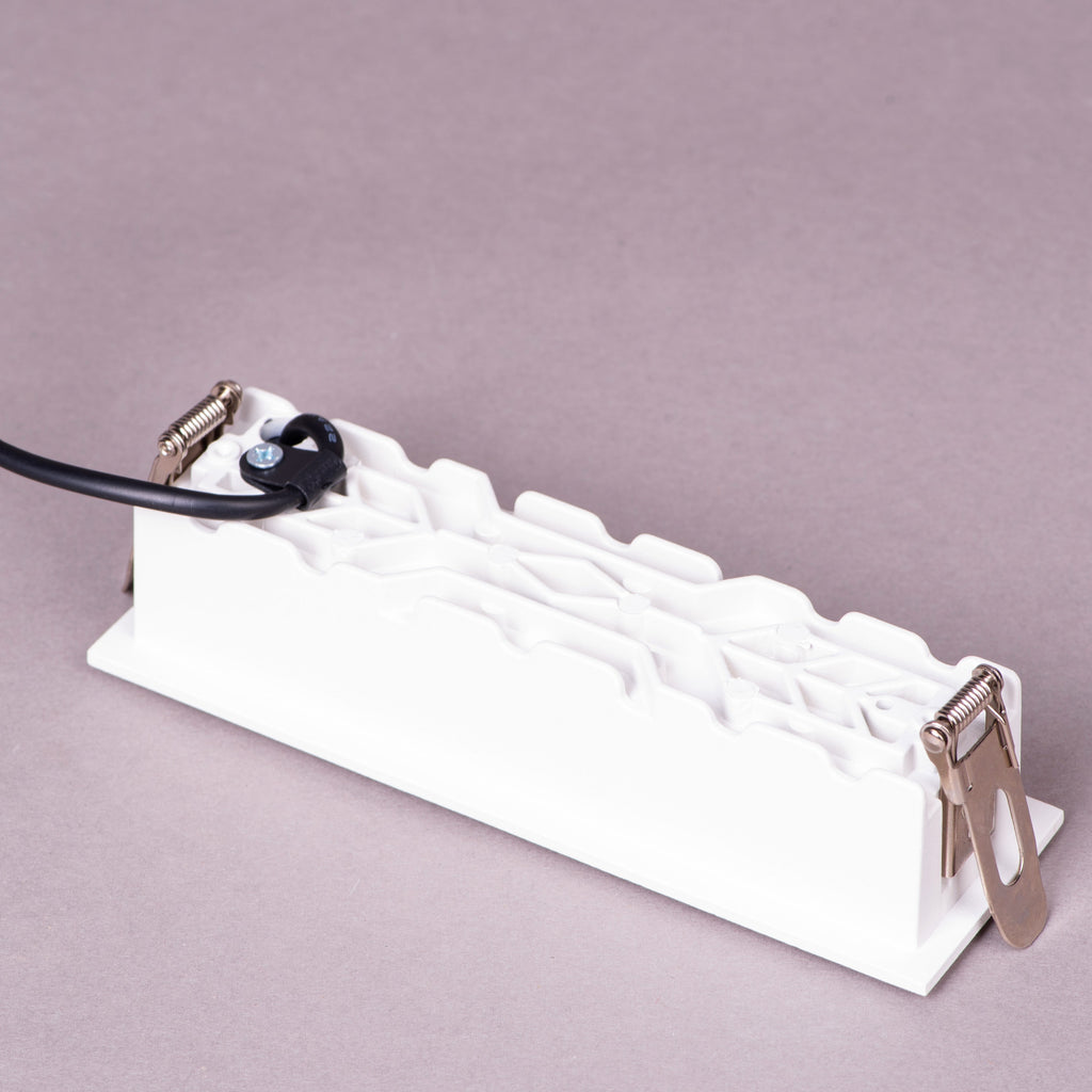 White Teak Pollux 10W LED COB Recessed Downlight Warm White