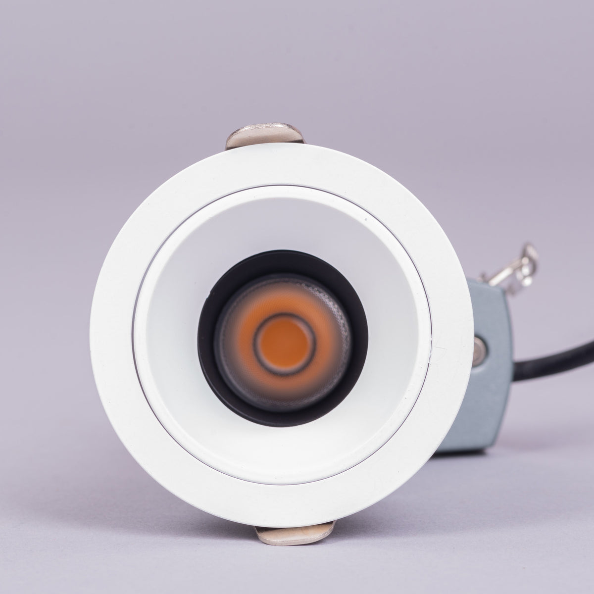 White Teak Pandora 8W LED COB Recessed Downlight 4000K